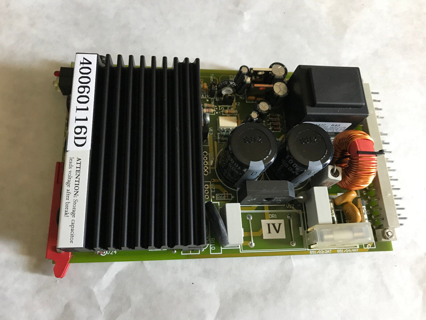 New Seidenader 40060116D Main Motor Drive Board, Style #531, Pcb Card ,Ag