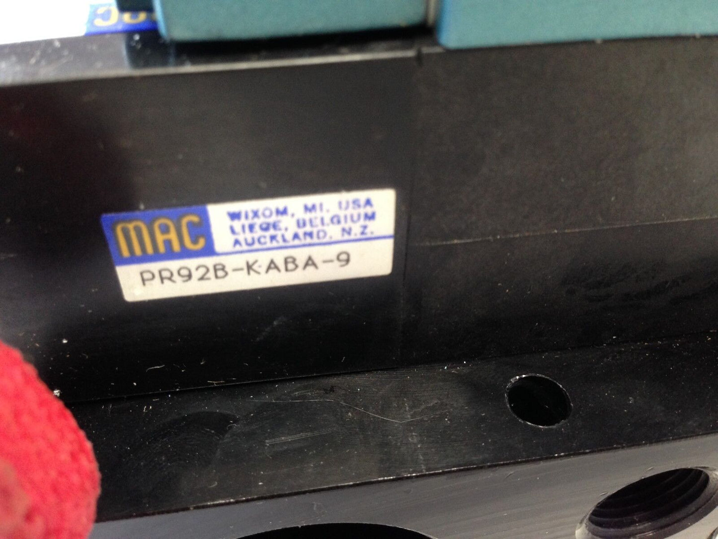 New Mac 92B-Bah-000-Dm-Djap-1Dg9 Pneumatic Valve Pr92b-Kaba-9,Dm-Djap-1Dg,Dl,Ey