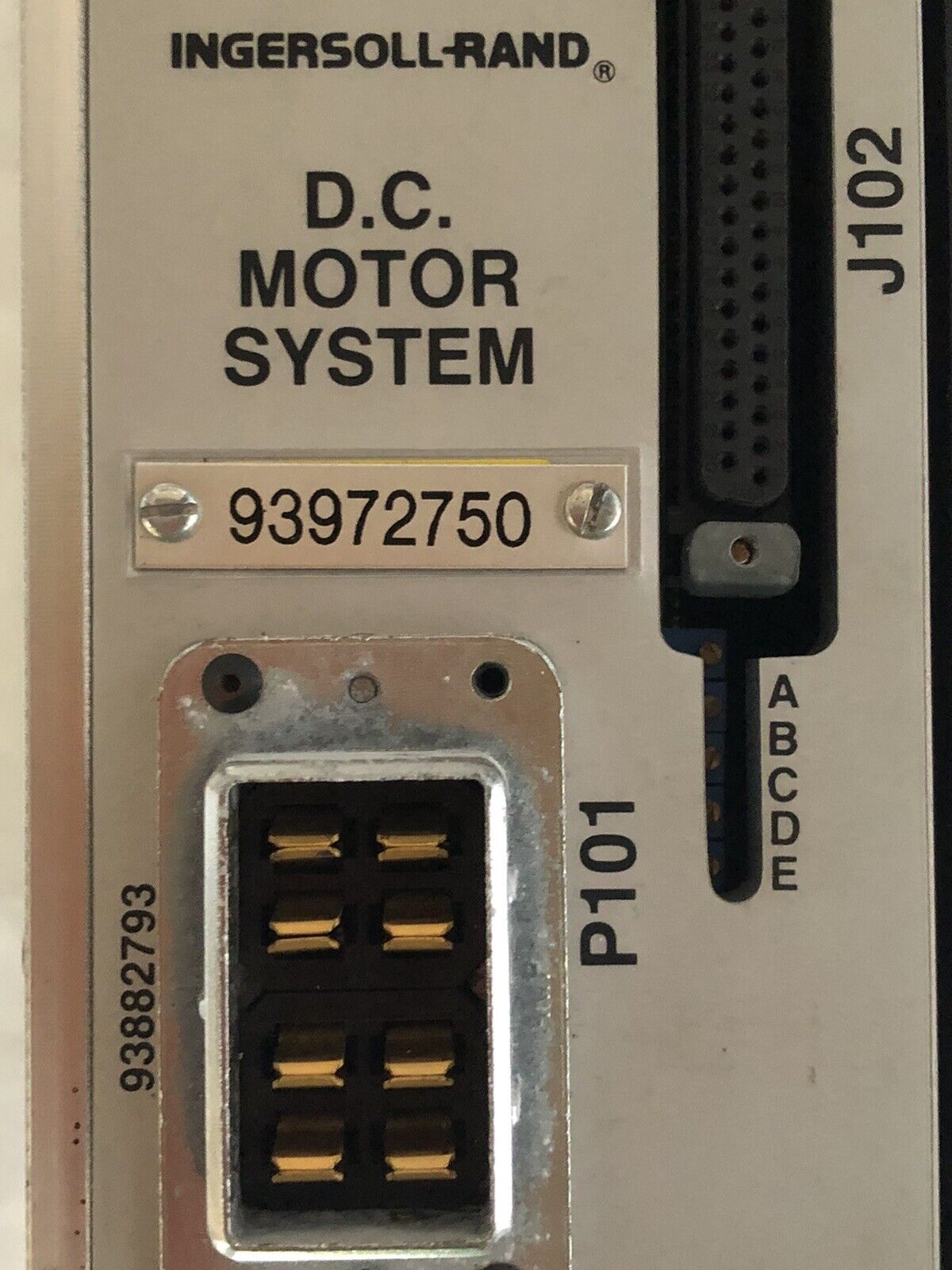 Ingersoll-Rand 93972750 D.C. Motor Controller 93882793,Dk