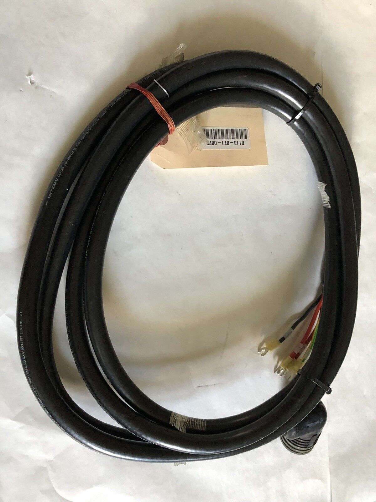 New Intercon Robotic Cable Assembly Cordset Gmp-003-004 Hf,Ev