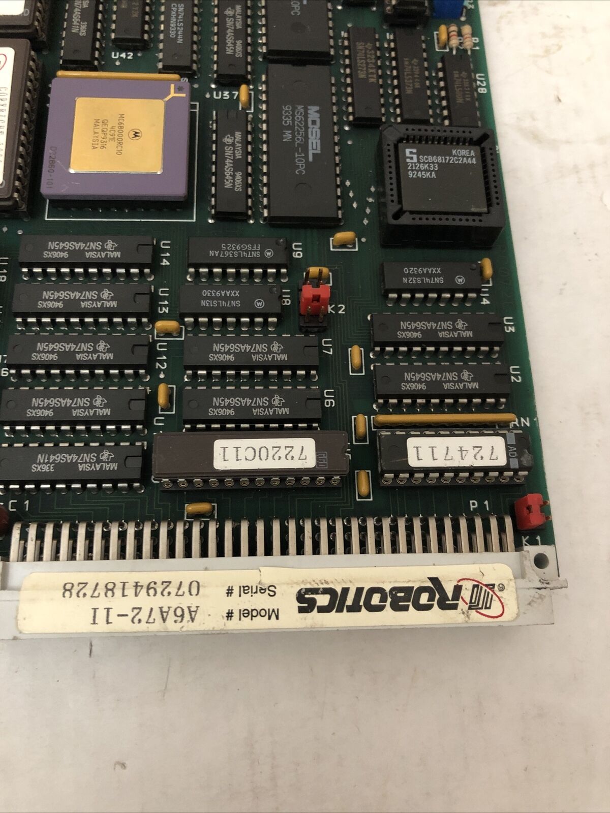 Isi Pc072c,Isi Iac 8000,Robotics A6a72-1I,Pc021a Norgren Module,Cz