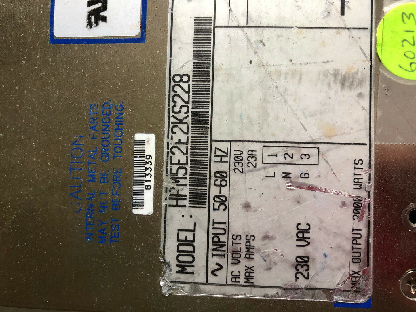 Power-One Hpm5e2e2ks228 Modular Power Supply,Hbm5e2e2ks228,Ev,Cl