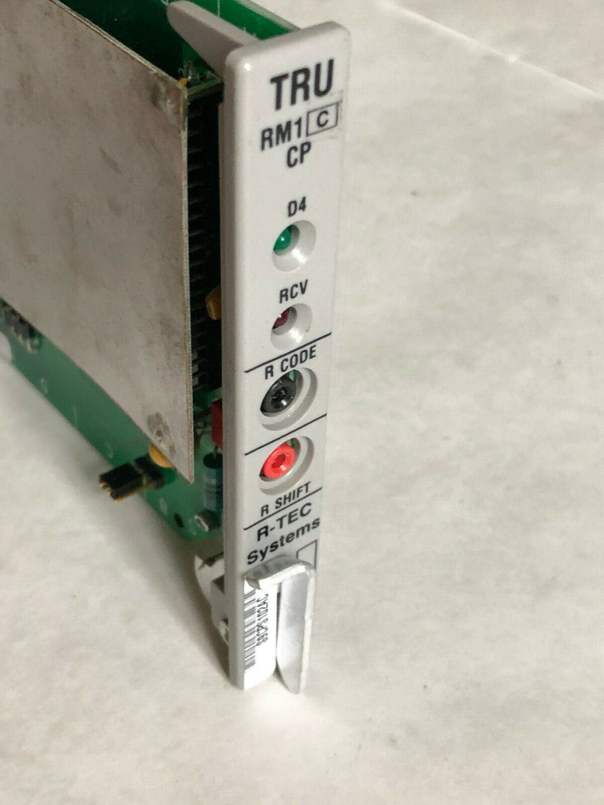 R-Tec Tru Rm1 C Cp,43-007-71, 43-007-7 I ,R-Tec Systems,S9cps102ac,Sk,Cf