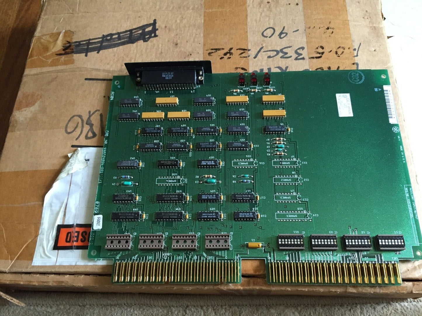 New Ge Fanuc Ic600cb513l Fanuc Aux I/O Ctl,44A724806-001Roo/1, Ic600cb513,Ey