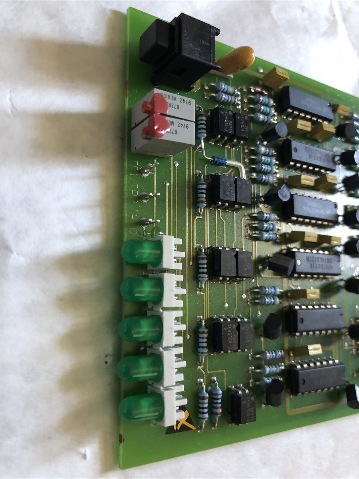 Siemens P12x456789 Aut-5 ,322100 Crashplatine Circuit Board,Bh