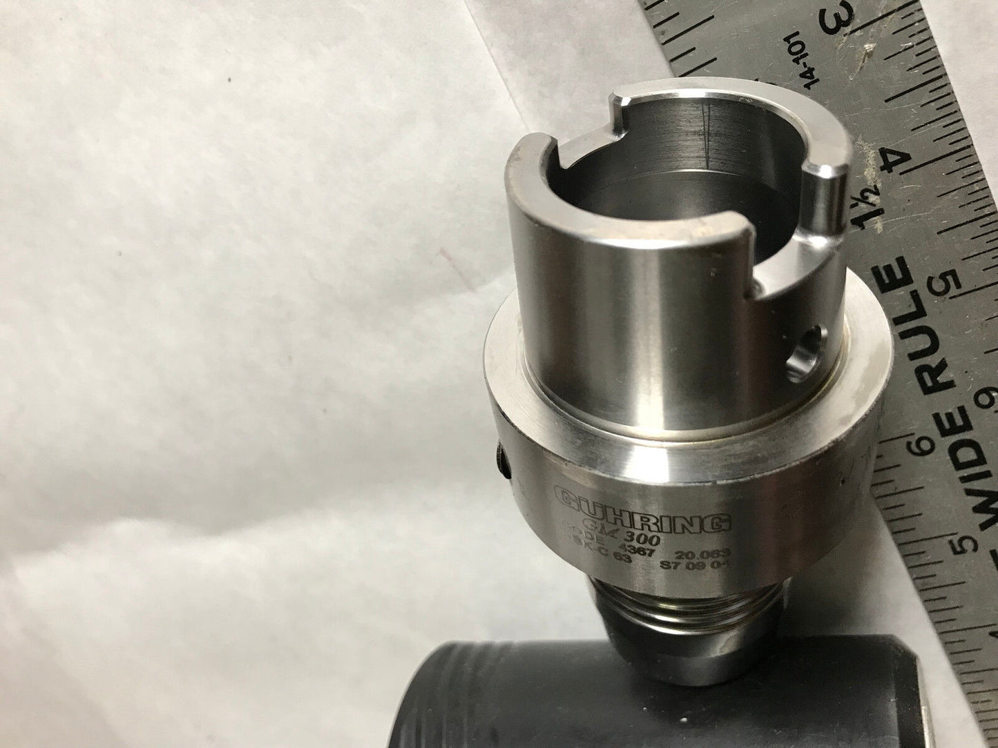 New Guhring 4367 20.063 Gm 300,Hydraulic Chuck,20Mm Capacity,Guhring Hsk-C 63,Tl