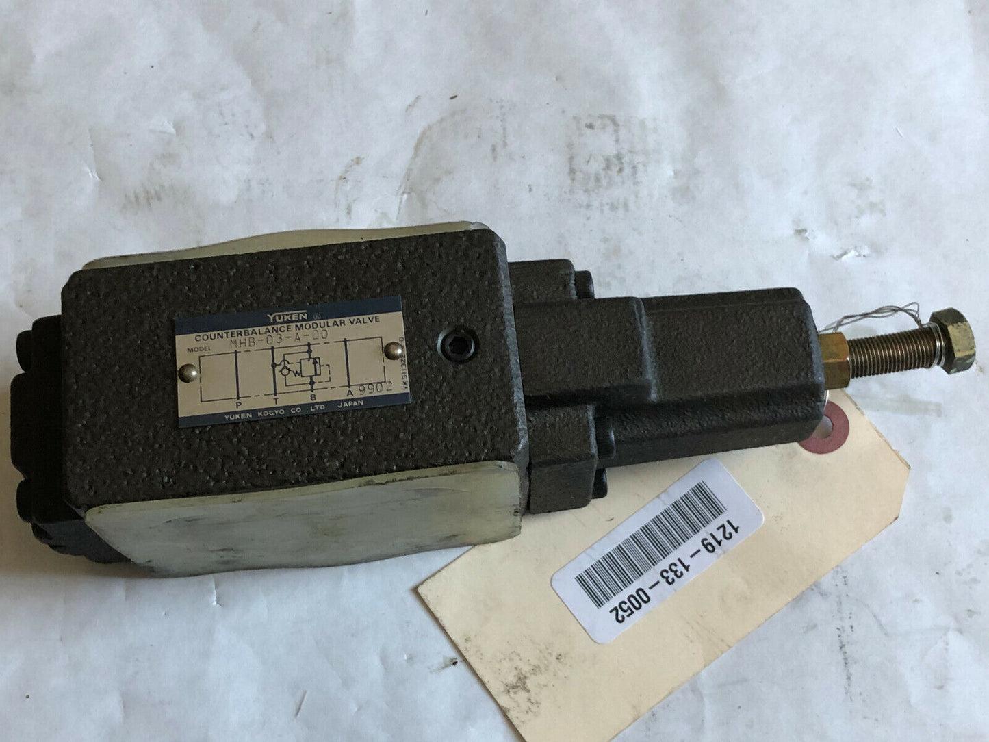 New Yuken Mhb-03-A-20,Vk-311322 1-0 Counterbalance Modular Valve,Mhb-03A20,Tn