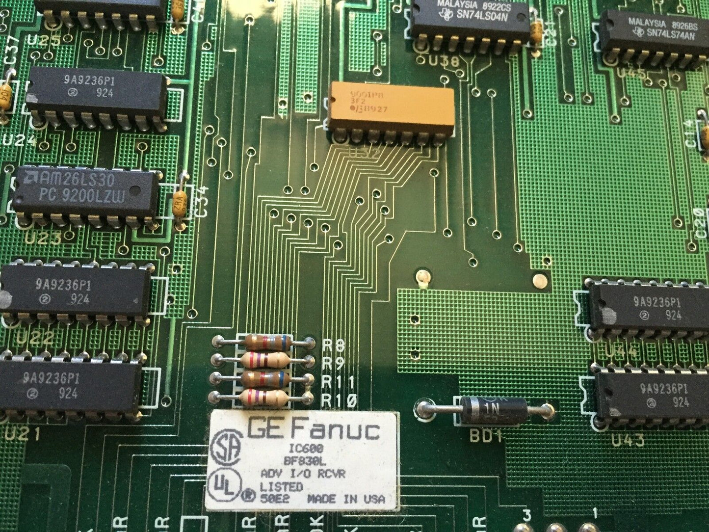 Fanuc Ge 44A717592-G01,Ic600 Bf830l,Adv Rcvr Analog (Next Day Air Shipping),Fm