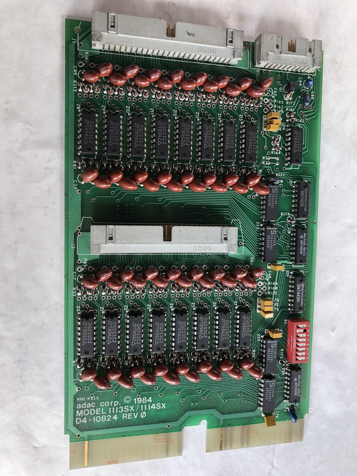 Adac 1113Sx/1114Sx,Iii3x Multiplexer Low Level D4-10824,Iii3sx/Iii4sx Plc,Aj