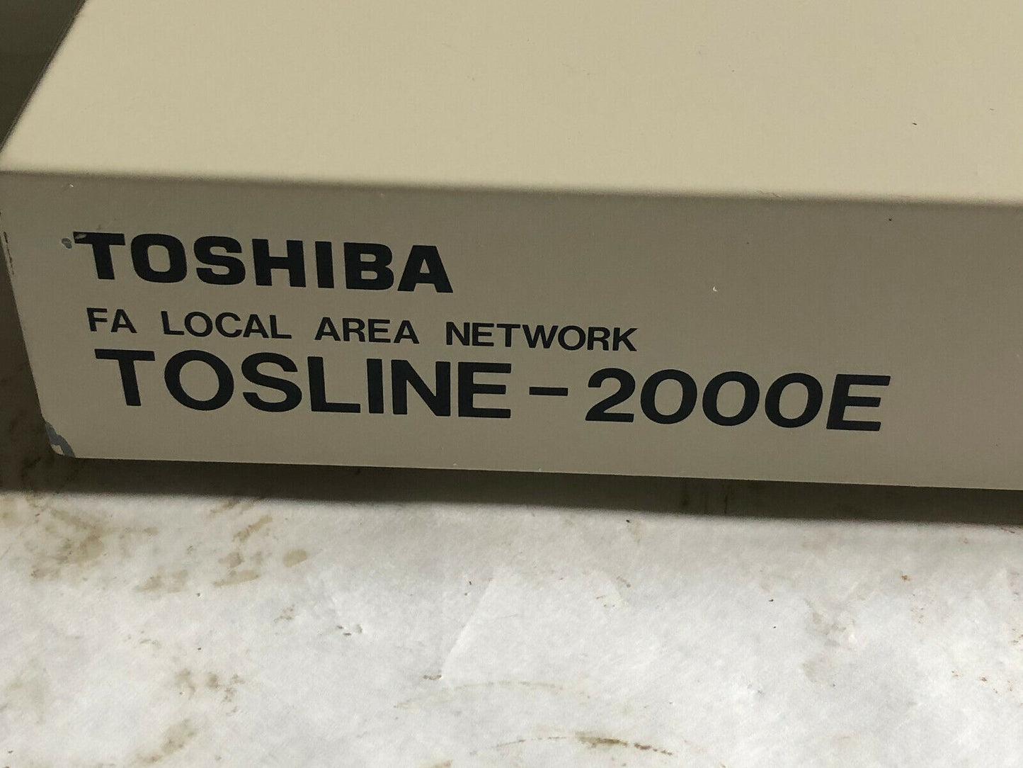 New Toshiba Tosline-2000E Fa Local Area Network ,Type Tl2e,Form V20,Fe