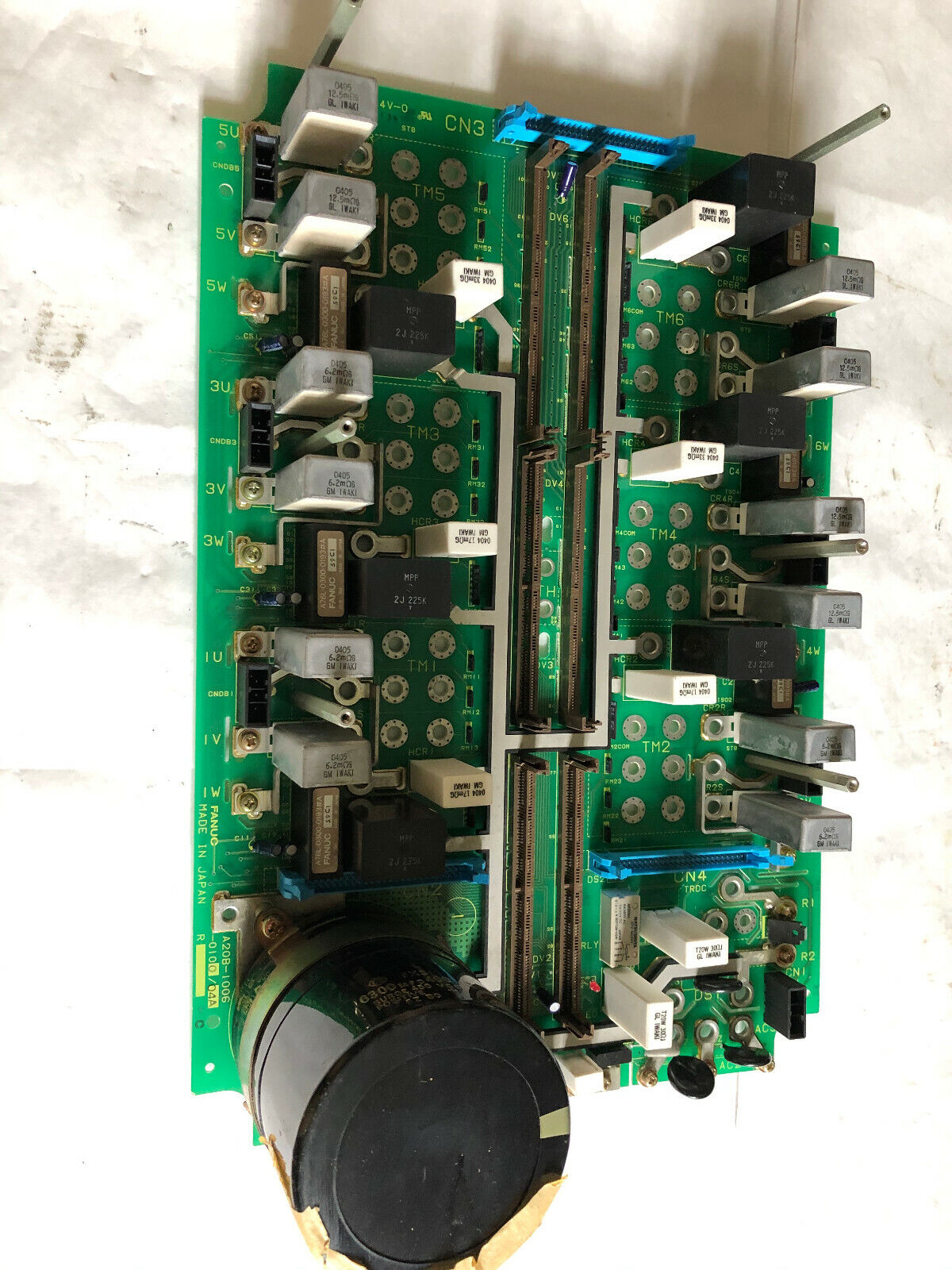 Fanuc A20b-1006-0100/04A Power Pc Board A20b-1006-0100,Br