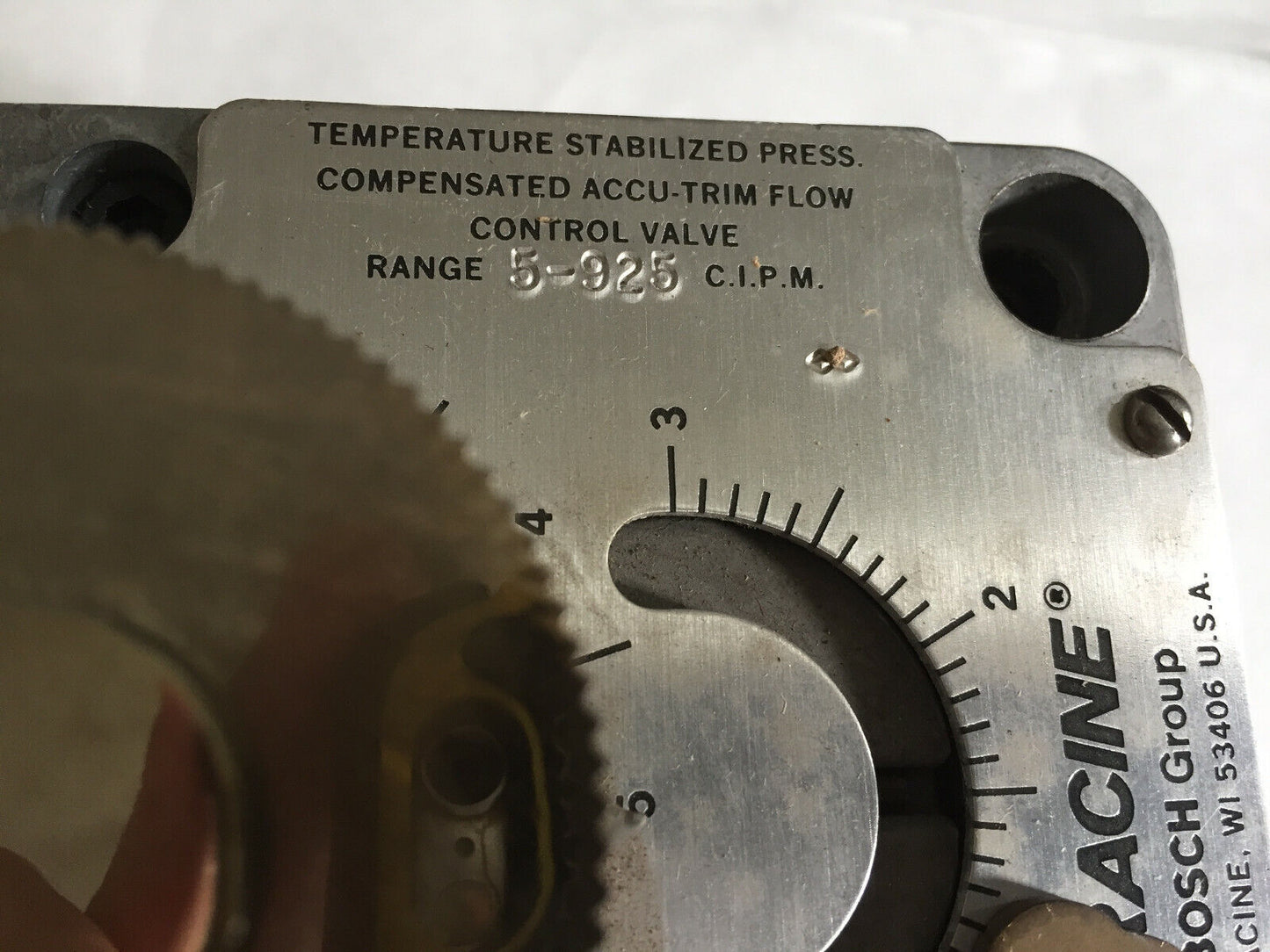 New Racine Bosch Ff2 Ahsh 02L 01 Temp Stabilized Pressure Valve,977711,5-925,Sl