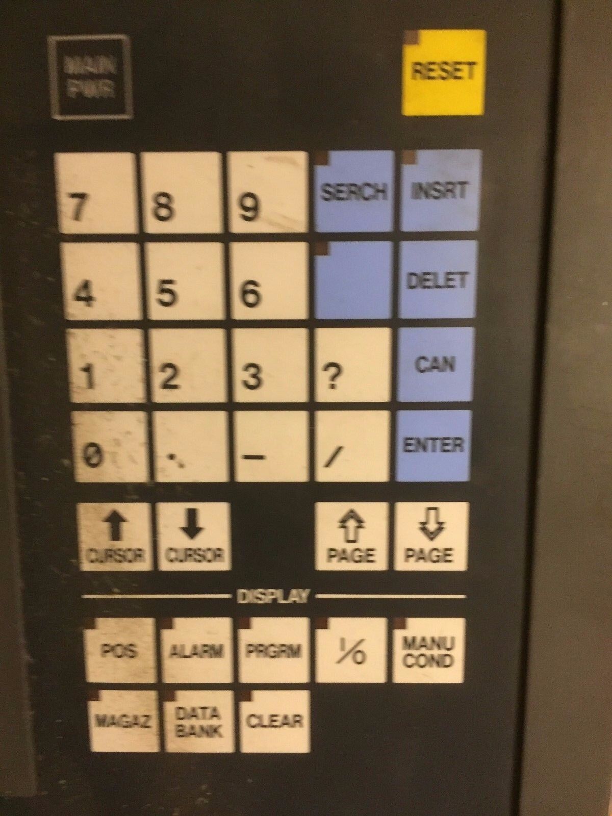 Brother Ab12c-2046,F329 6282,Mdt962b-2A,B5211102 Cnc Operator Display,Bm