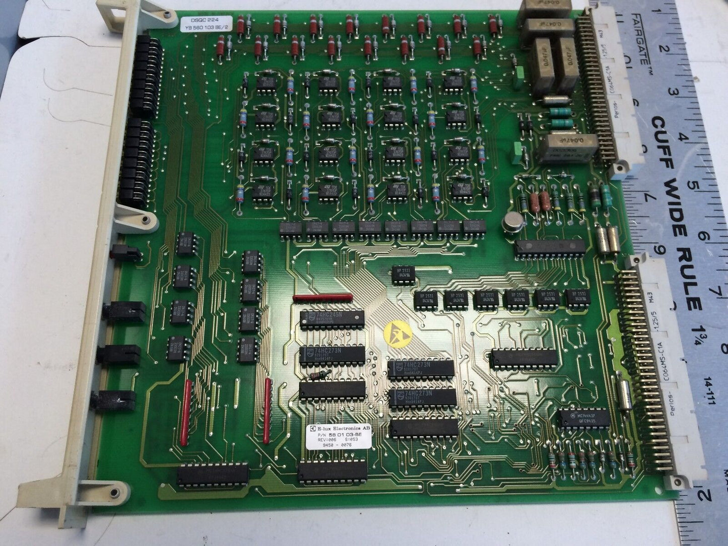 Abb 5601 03-Be, 9450-0076, Dsqc-224 Yb-560-103-Be/2 Analog I/O Board,Ew