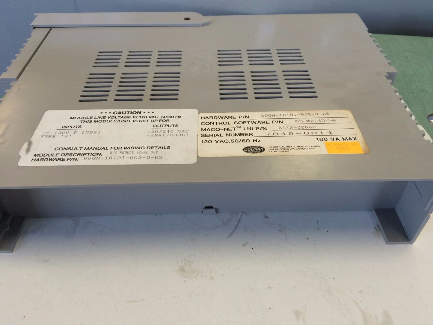 Davis-Standard 8801,80Gm-10101-002-0-Rs,81Zz-02000,Barber Colman Temperature,Bq