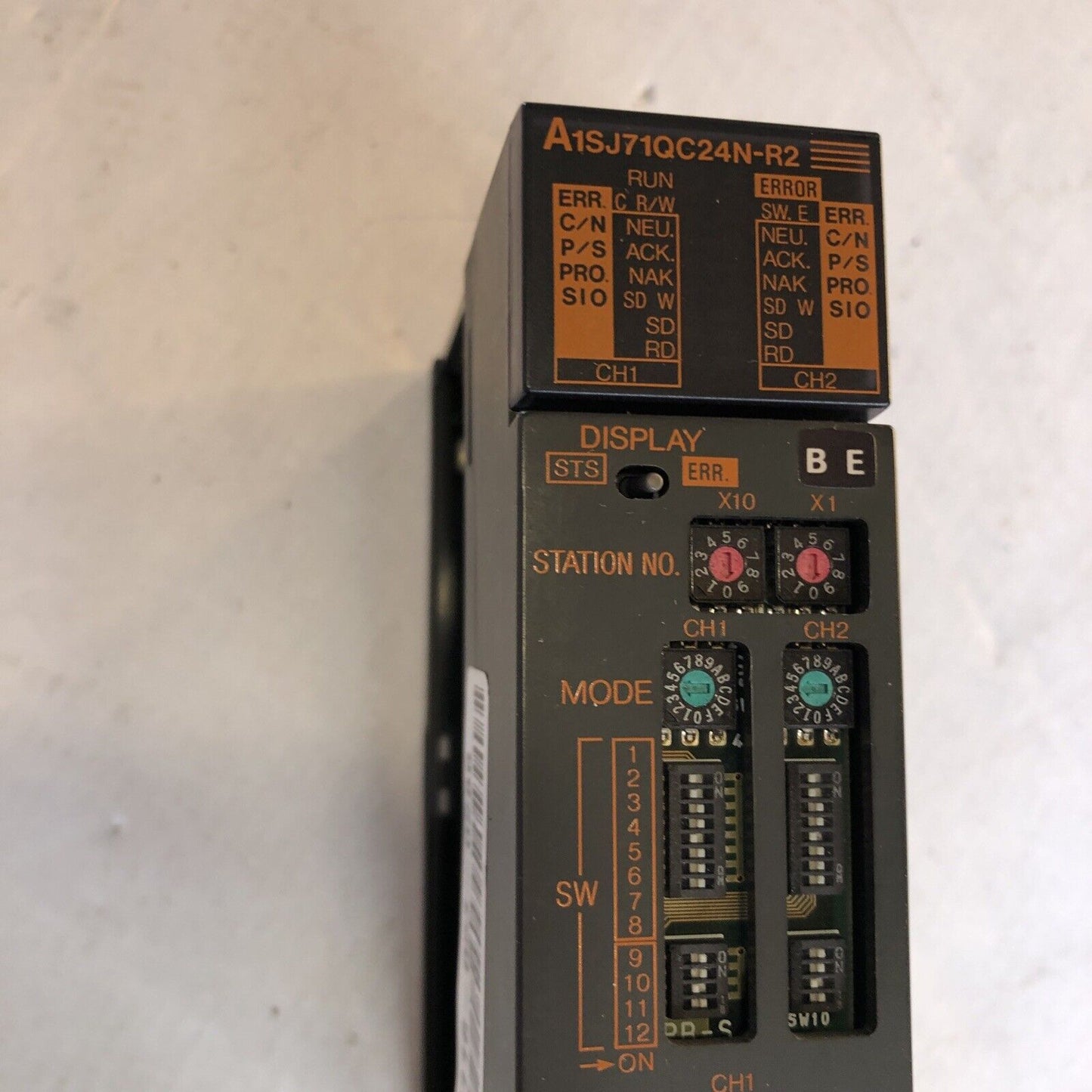 Siemens Mitsubishi A1sj71qc24n-R2 Serial Communication Module ,Er