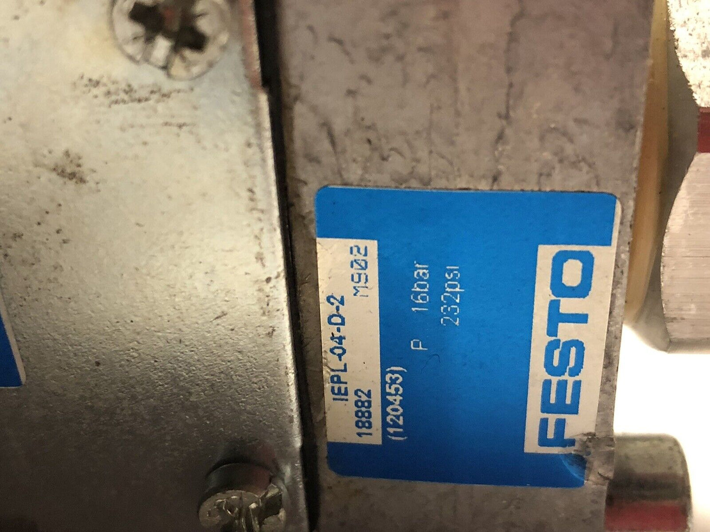 Festo Vimp-04-D-2 20859444 Muhx2-Zp-D-2-24G,Iepl04d2,Vigk-04-D-2 Valve,372735,Ev
