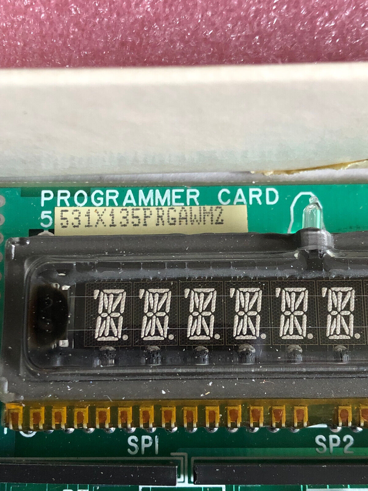 Ge 531X135prgawm2 Programmer Card,F31x135prgbbg1,F31xi35prgbbg1,Cy
