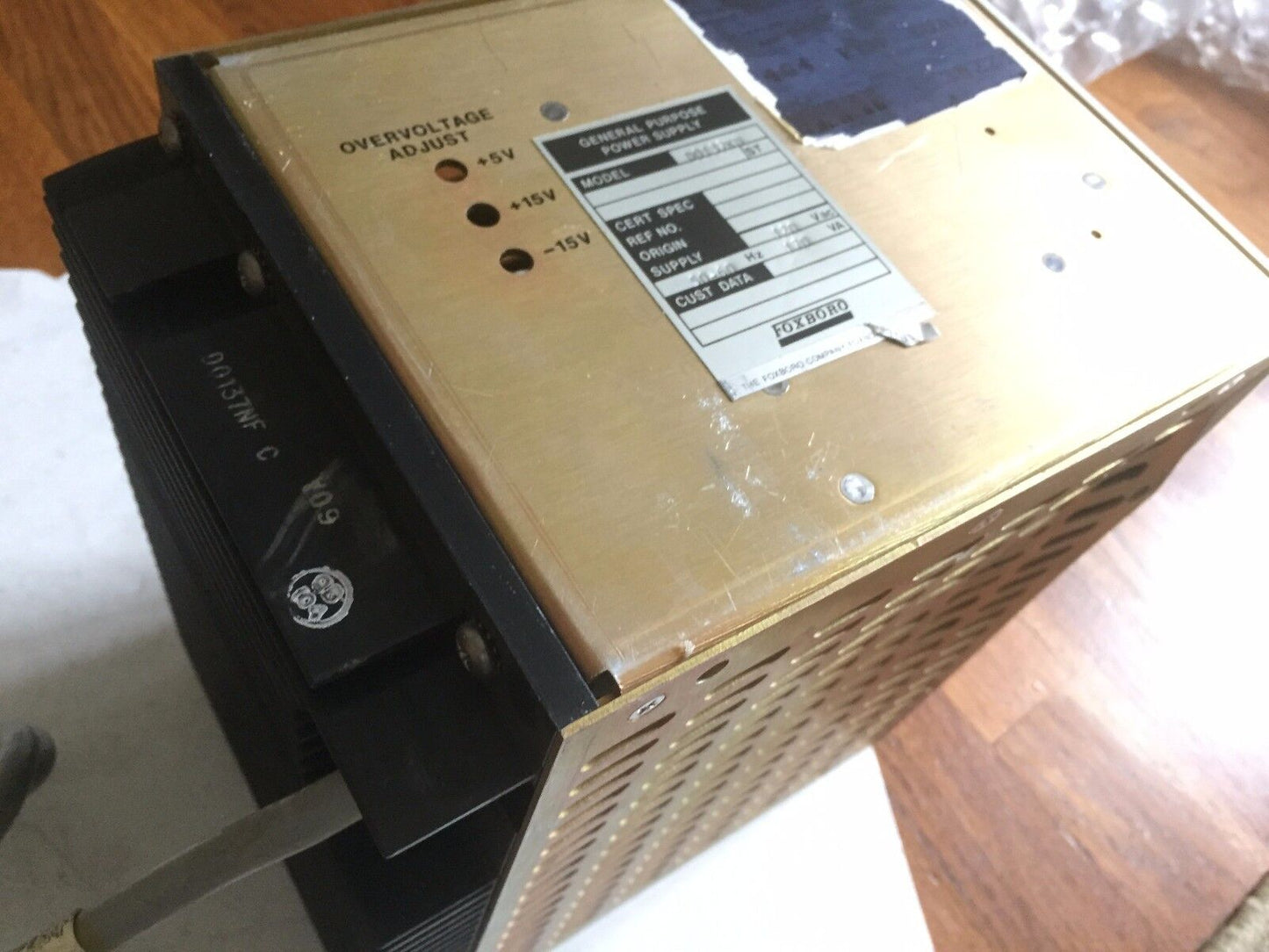 Foxboro D0137ku,General Purpose Power Supply 5 15 120Vac 50/60Hz,Ae