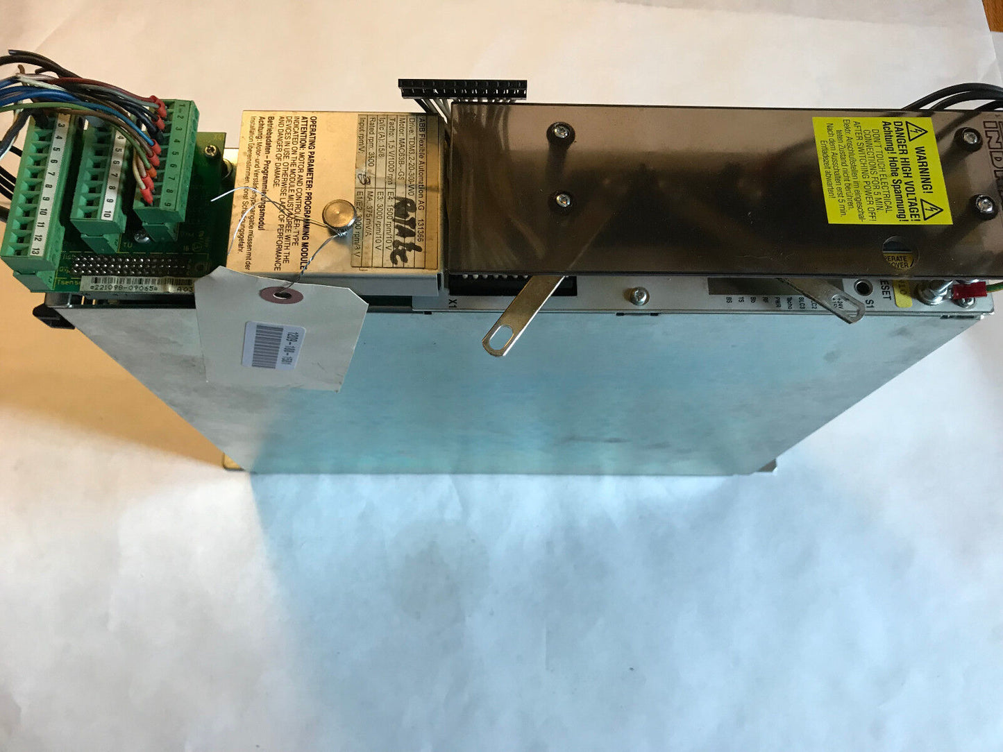 Indramat Tdm3.2-20-300-W0,Mac63b-Gs,Abb 131316 Ac Servo Controller,Tdm3.2-20,Sa