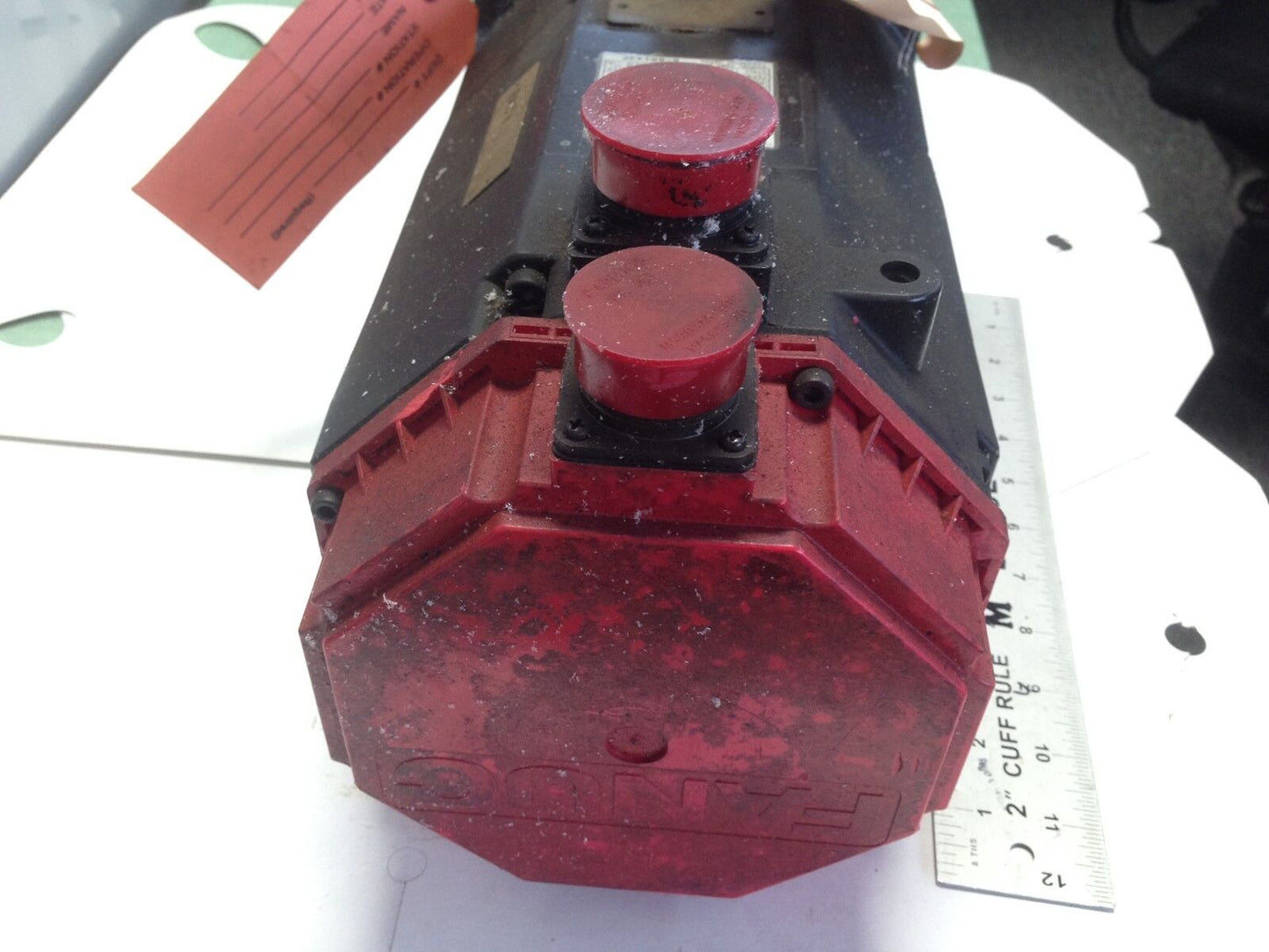 Ge Fanuc 12/3000,A06b-0143-B175#7076 Ac Servo Motor,3Ph,155V,Rpm 3000,Td