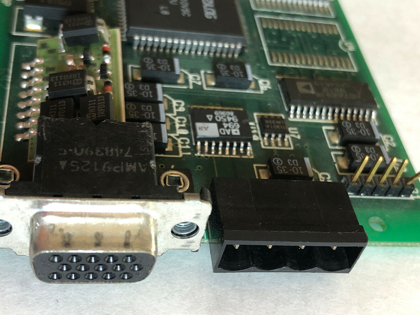 Lot 2 Medar Medweld 3001 1993 642-3 Pcb Board One Missed Front Panel,Dk