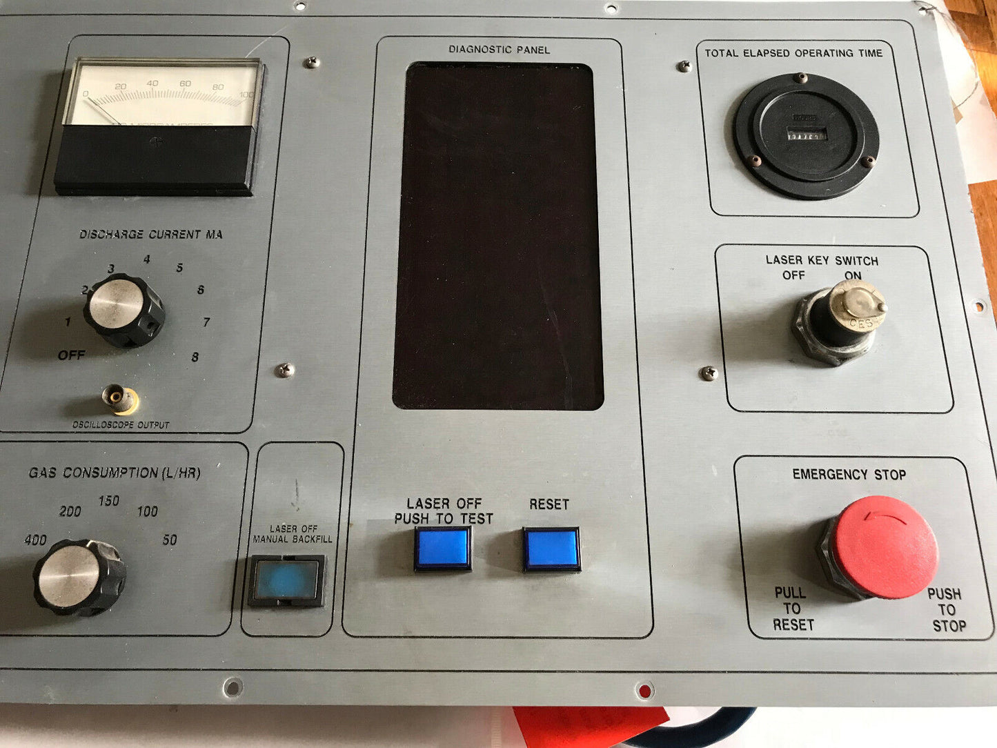 Prc D7-940-038-4 Laser Operators Control Terminal 4 Prc Y-H1500 Laser,Sf