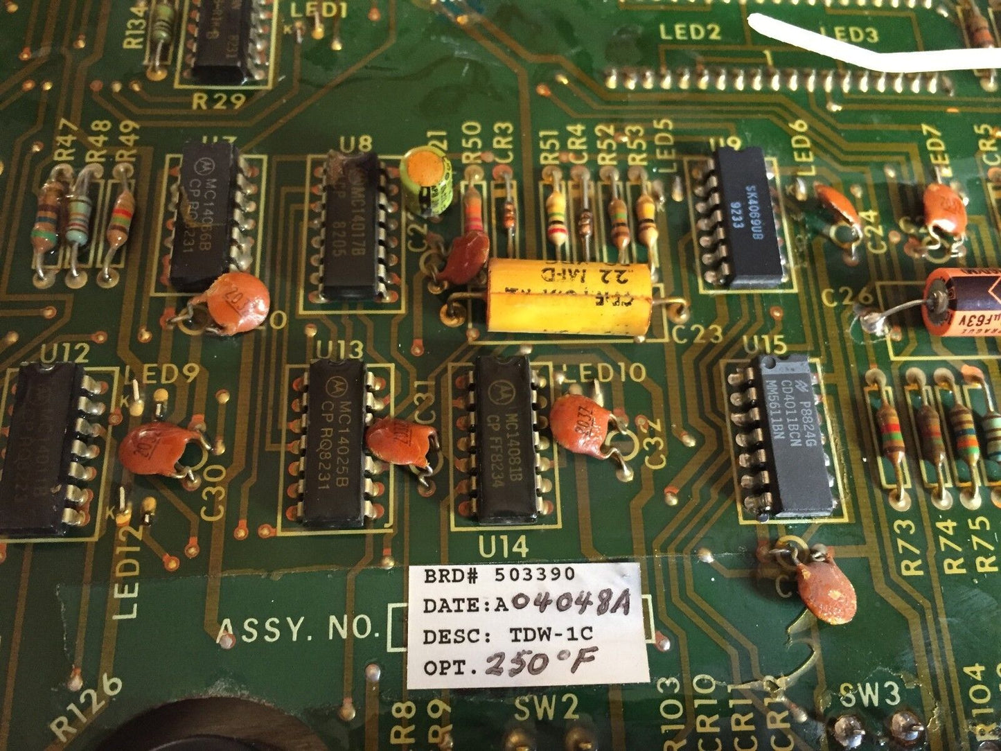 Aec 503390,Tdw-1 Capplication Engineering Solid State,An Aeg Tdw-1C 250Deg F,Et