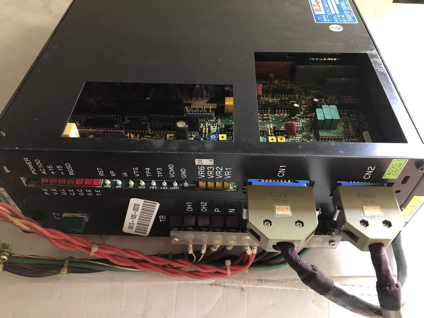 Kawasaki/ Sanyo Denki Ag1 27Ba030fxt33c Bl Super Servo Amplifier 07828015,Ax,Tn