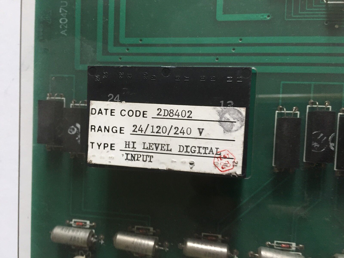 Foxboro 3F8-E2da,S3011zt Board Octal Hi Level Digital Input,Sn