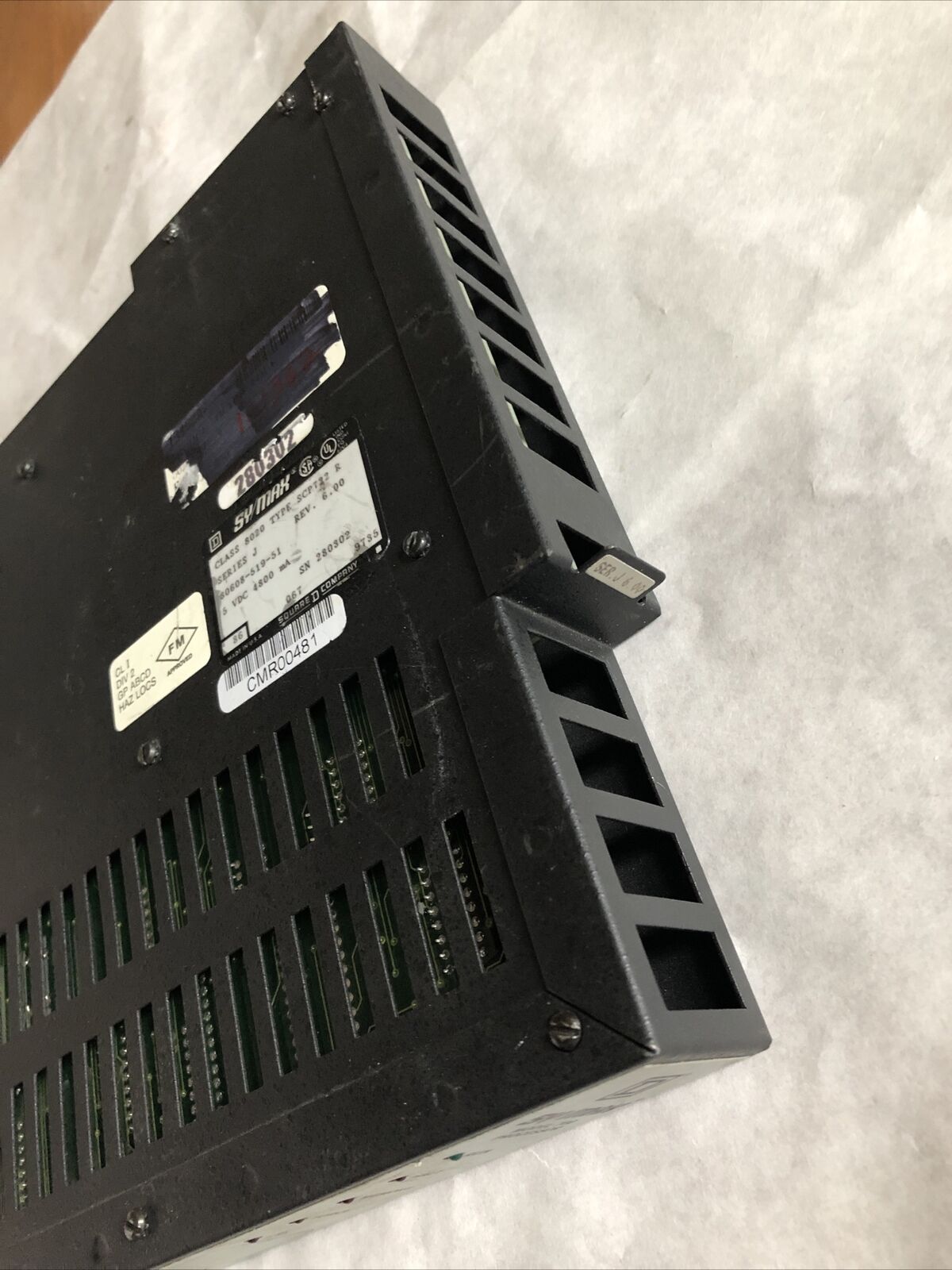 Square D 8020 Scp722 R, Sy/Max Processor Model 700,16K Ram 8020Scp722,Bd