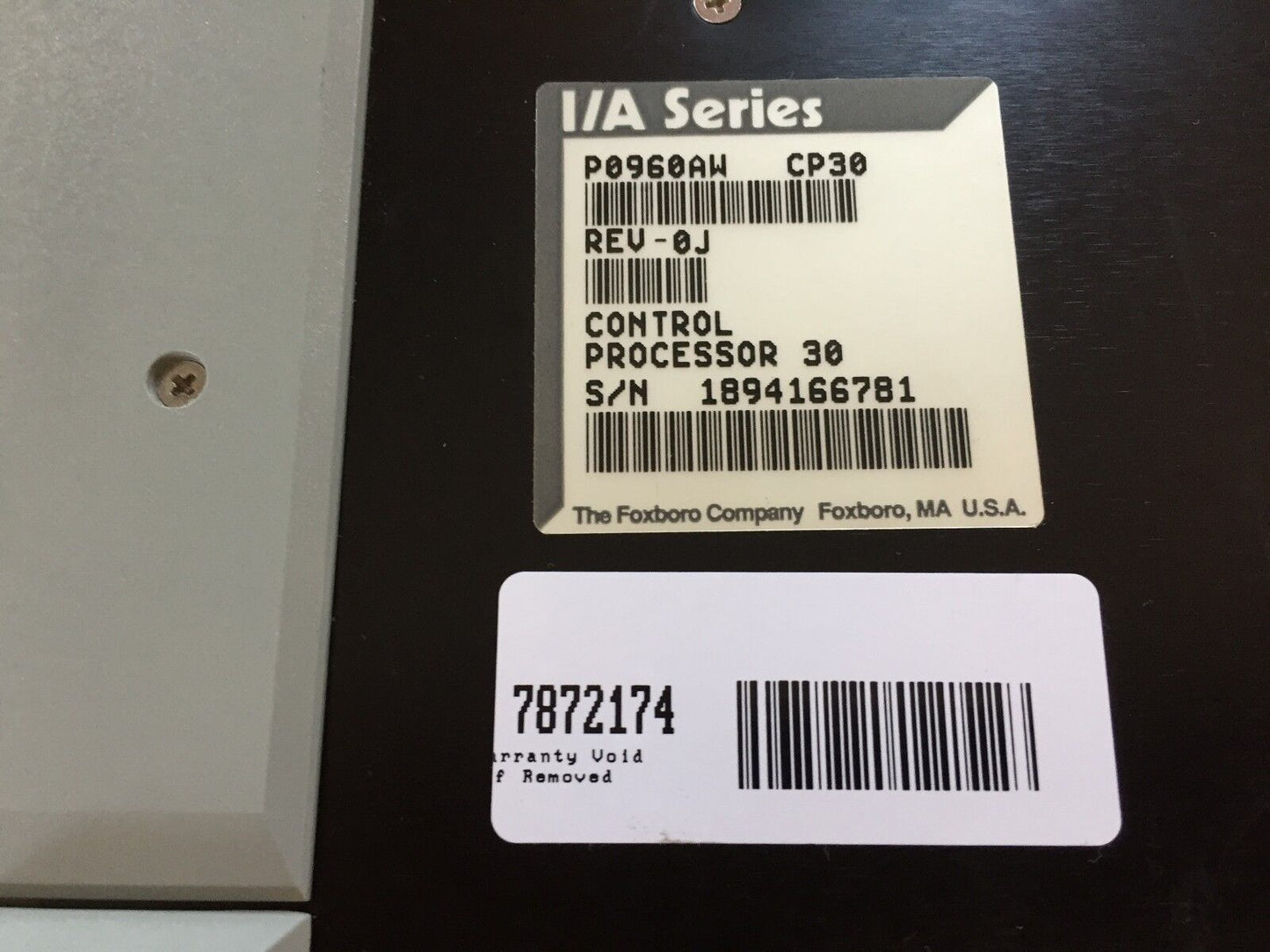Foxboro P0960aw,P0960aw Cp30, I/A Series Communications Processor 30,Sa