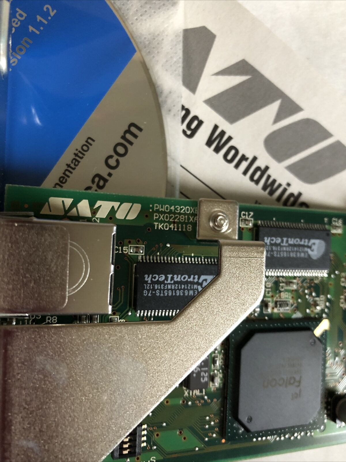 Nib Sato Tk041118,Px02281xa,11S000358, 67Nu Mini-Lan Pcb Board Wpc Plus,Cx,Dj