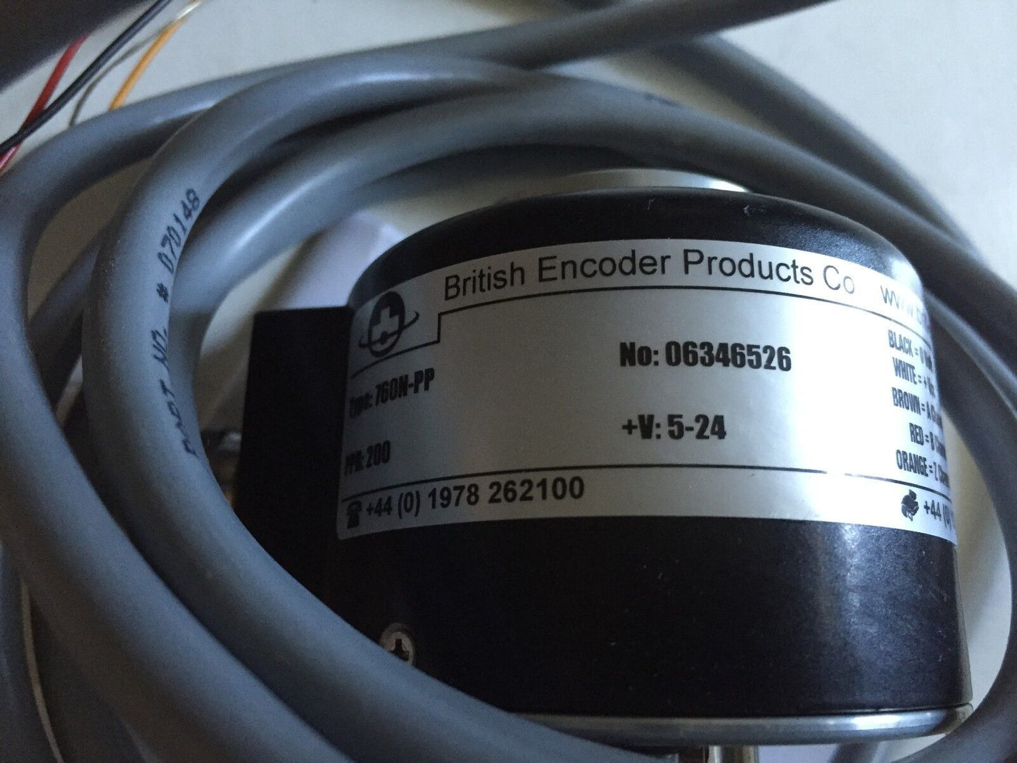 New British 760N-Pp Encoder Encoder,760N Pp,Ee