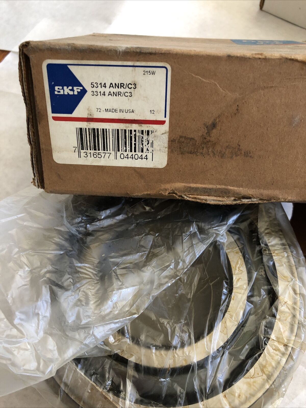 Skf 5314 Anr/C3 31W Angular Contact Bearing Ay58151acesr ,Usa,70Mmx150mmx64mm,Dc