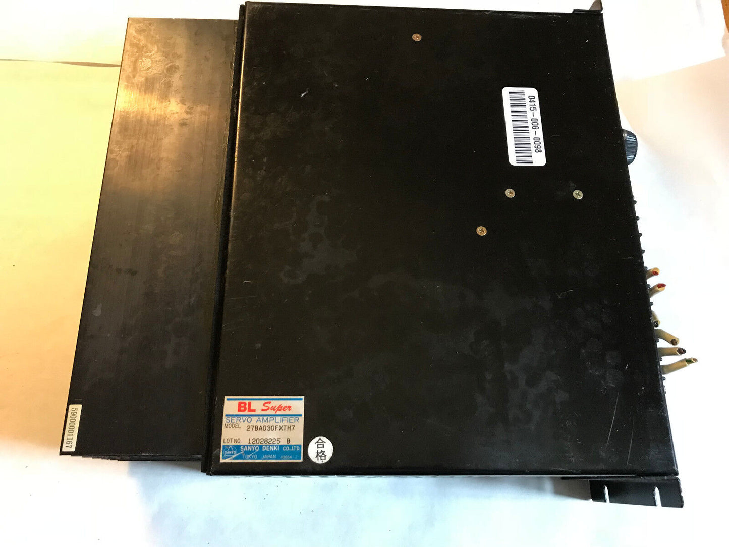 Sanyo Denki 27Ba030fxth7 Servo Amplifier,12028225, Servo Ampl,27Bao30fxth7 ,Sa