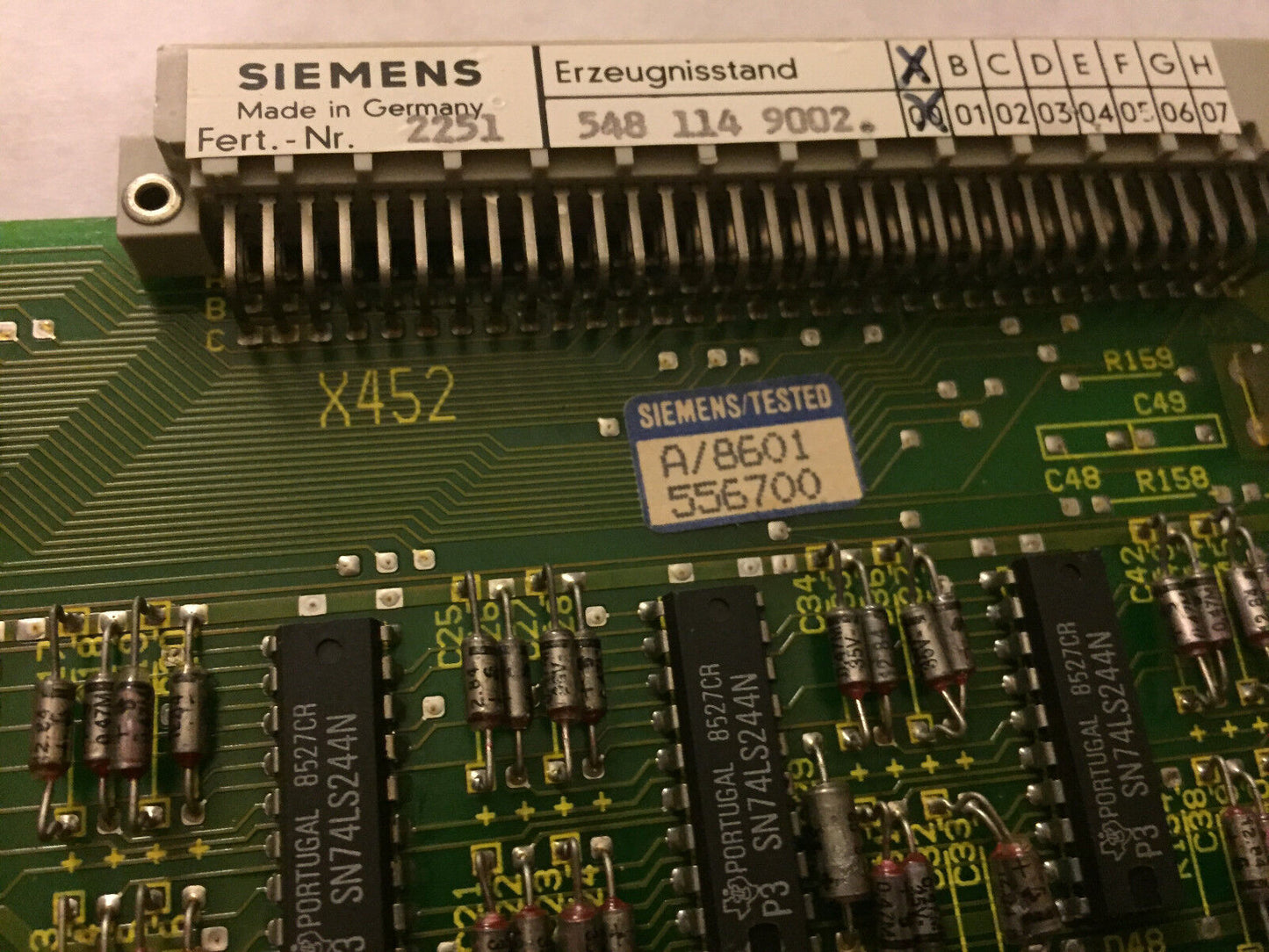 Siemens 6Fx1111-4Ab00,Siemens 03450 I/O Interface Module 8Mhz,Cz