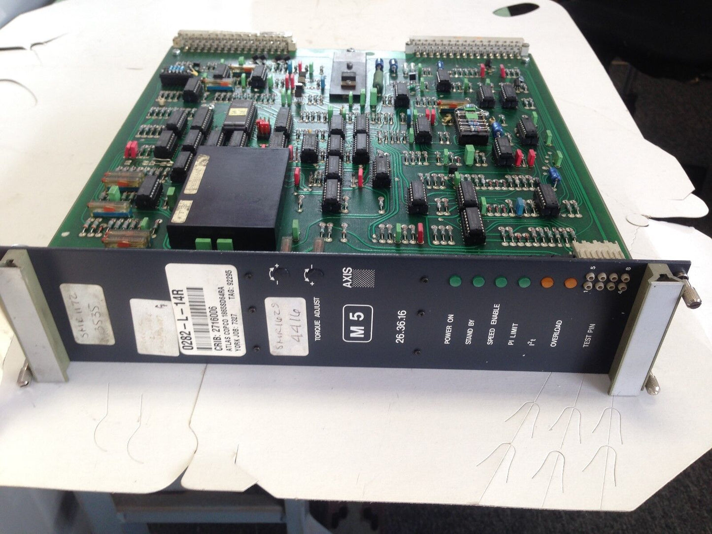 Sieb & Meyer 26.36.015.11,Sieb Meyer M5 Axis Amplifier 26.36.16,1865Sd64ra,Fl