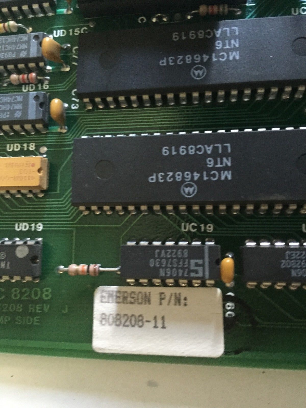 Emerson 808208-11, Mic 8208 Digital I/O 5 To 30Vdc Current Sinking,Tg