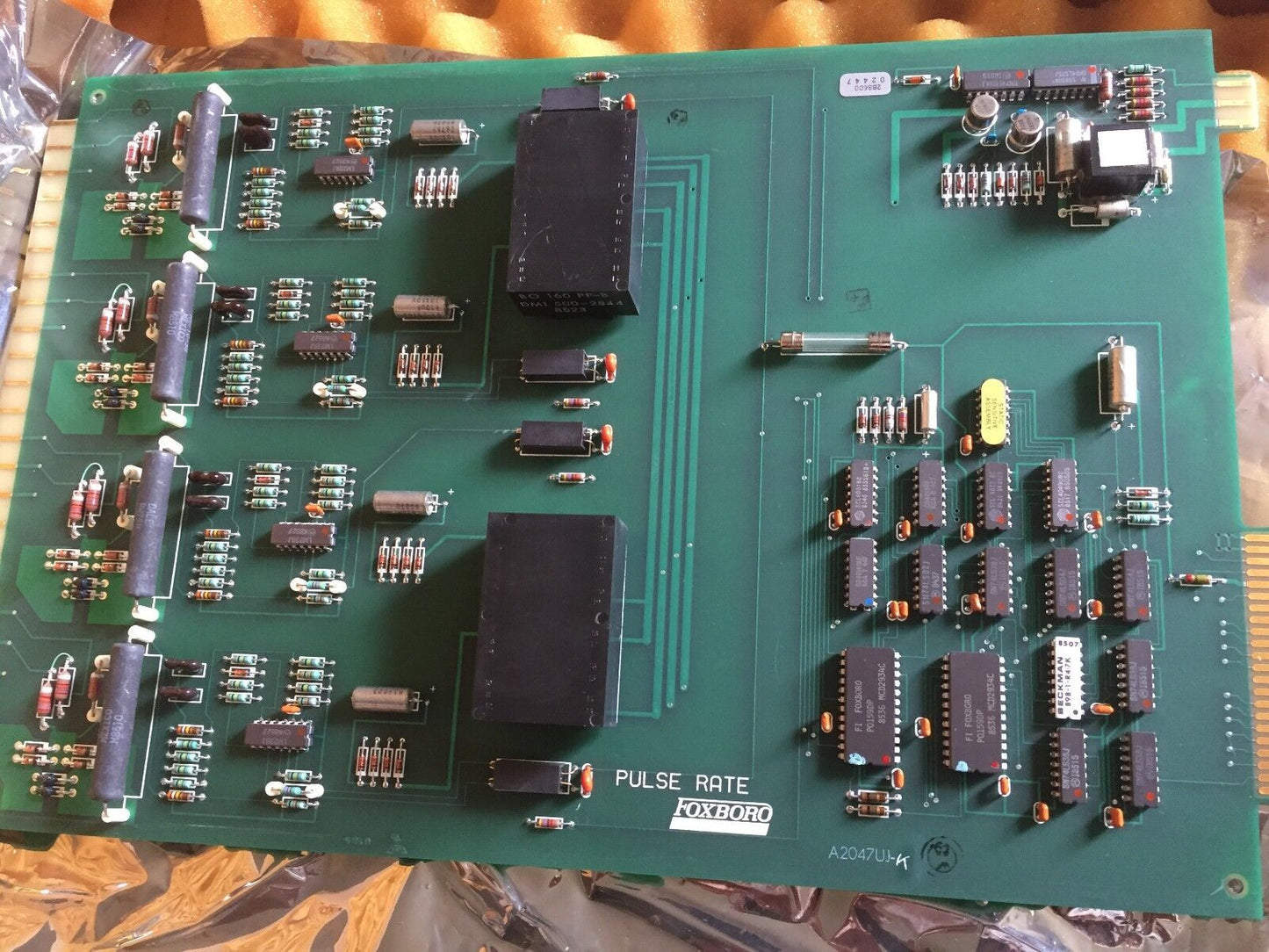 Foxboro A2047uj-K Pc Board Pulse Rate,A2047u,A247uj,Df
