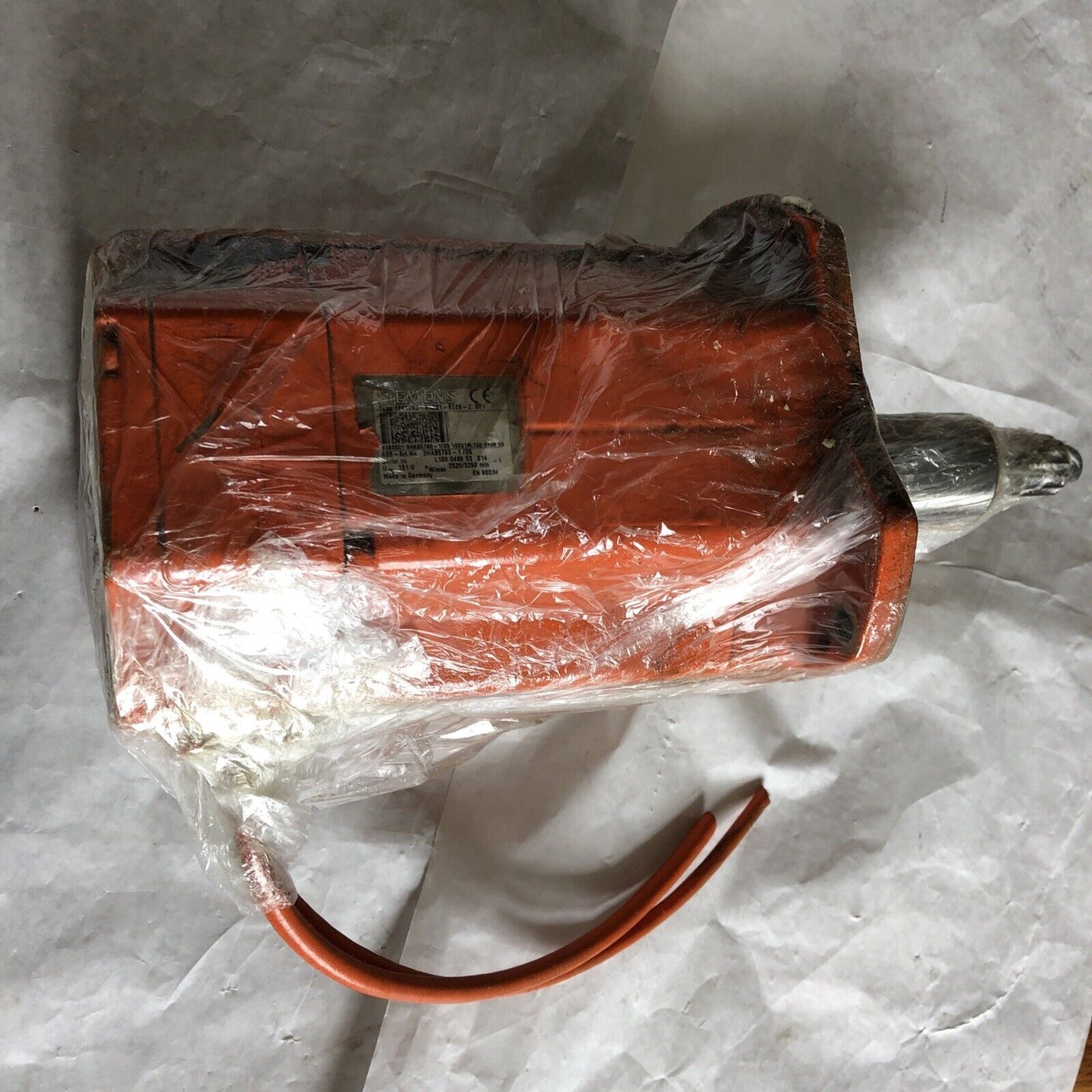 Siemens 1Fk6083-6Az21-9Zz9-Z S01, Abb 3Hab5760-1/05,115V Servo Motor,Bp