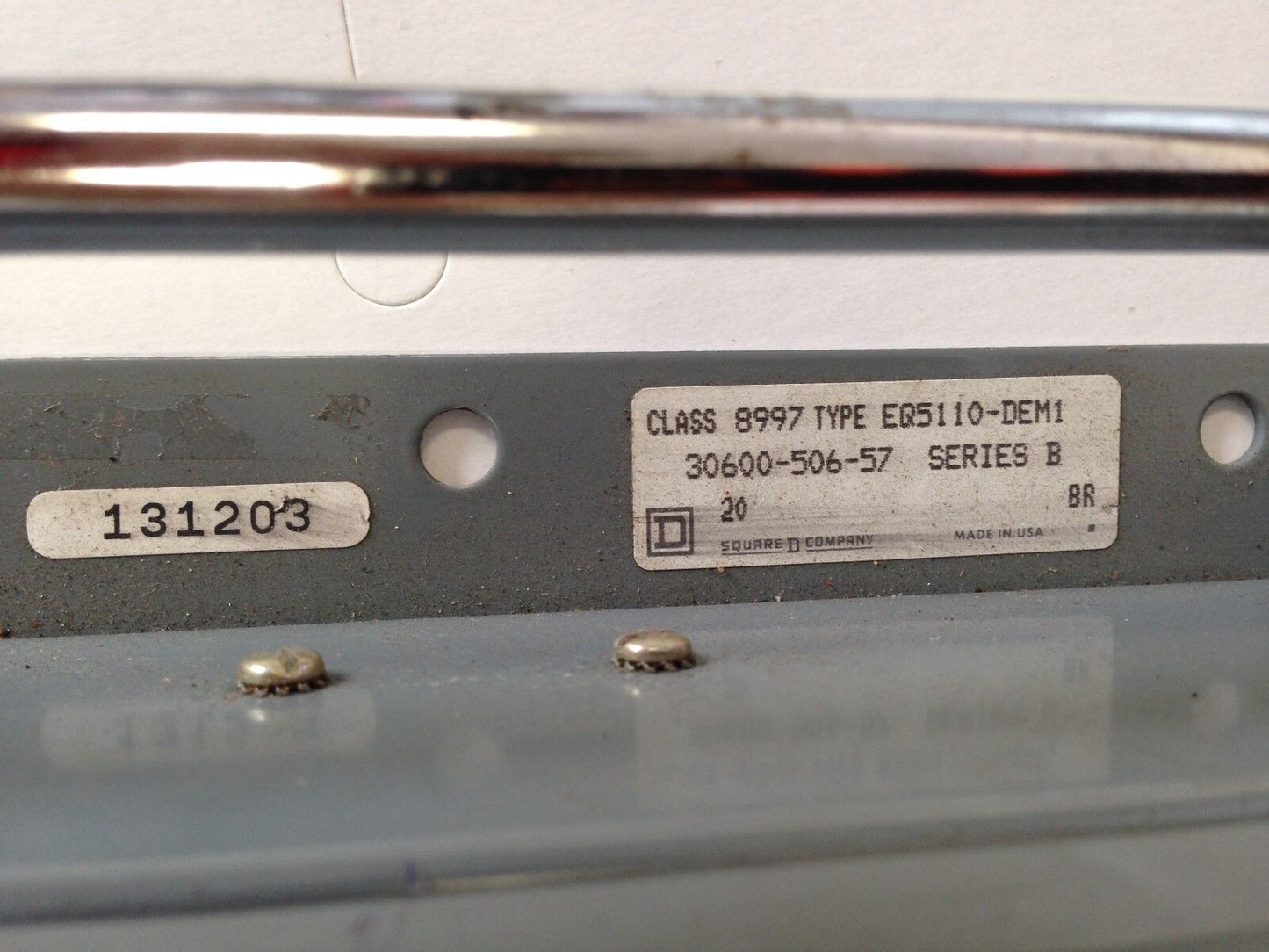 Square D 8997 Eq5110-Dem1 Data Entry Panel,Operator Interface (No Key),Fk