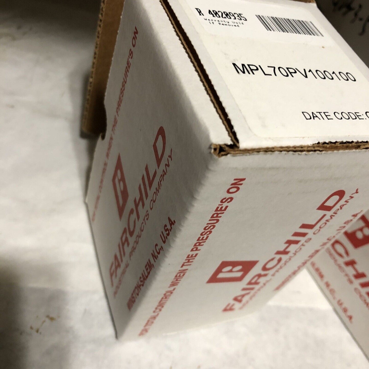 New Fairchild Mini Panel Loading Station Regulator Range Mpl70pv100100,Bd