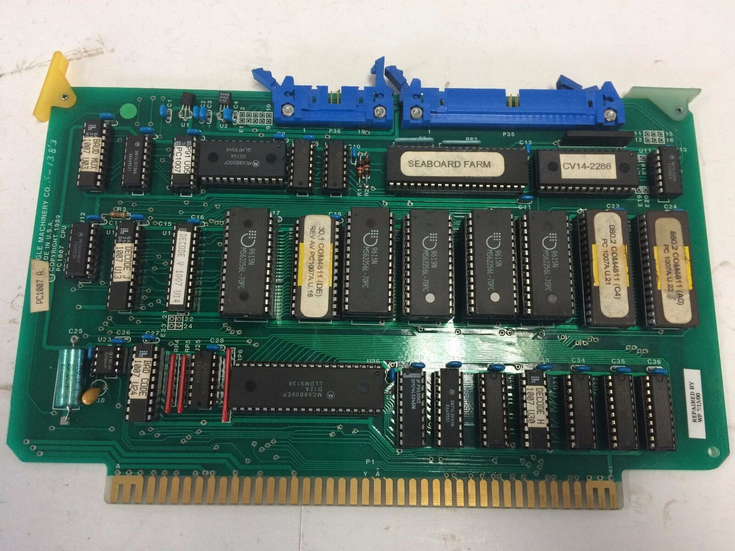 Eagle Machinery Pc1007 Cpu Package Controls Control Board,Ej