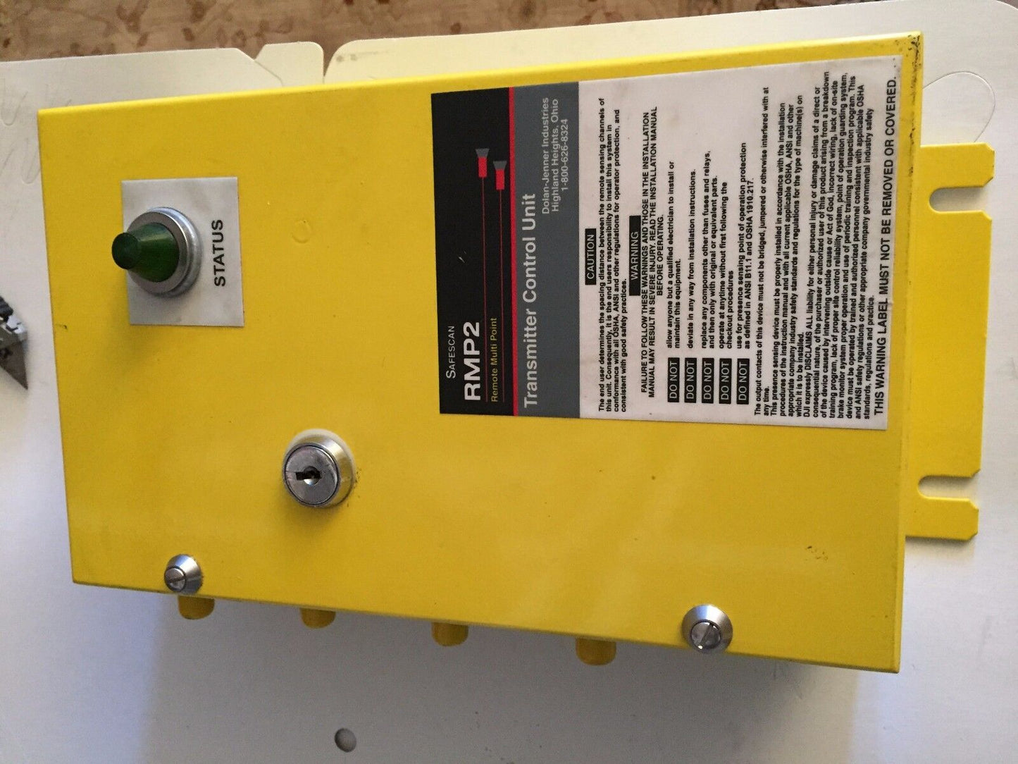 Dolan-Jenner Ss410-10002 Rmp2 Safescan Transmitter,Ch