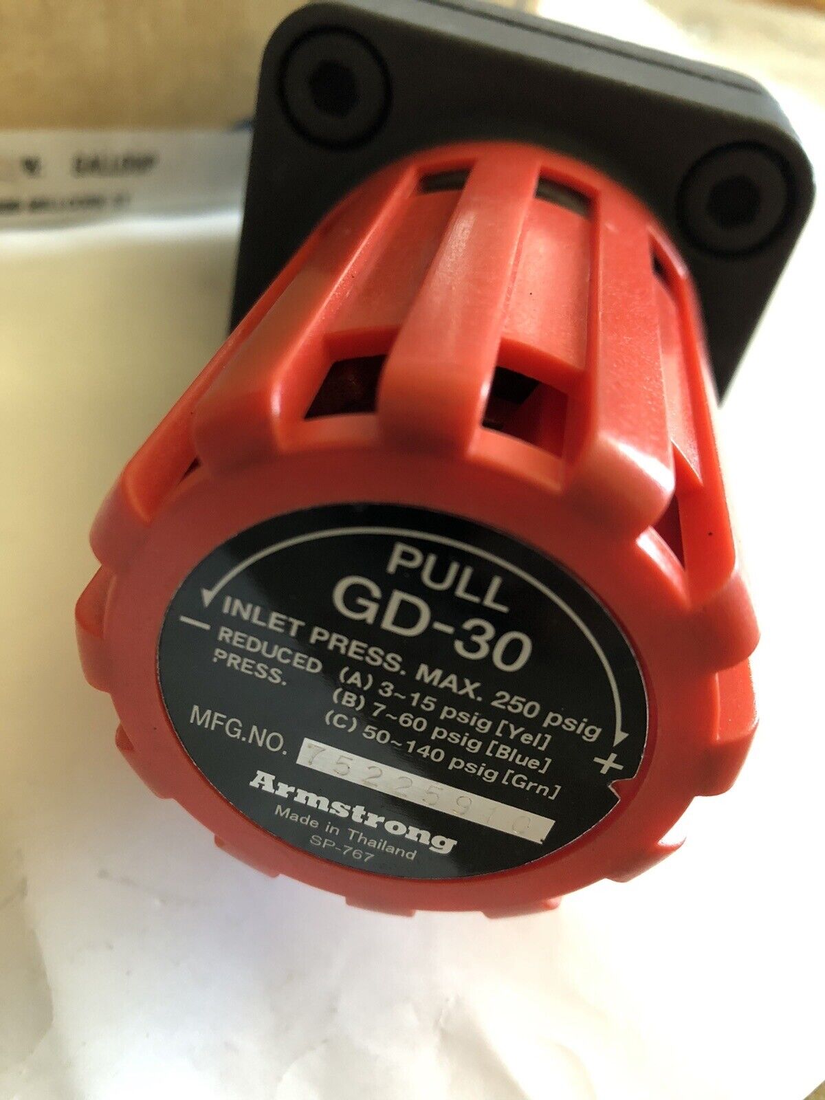 New 1” Npt Armstrong Yoshitake Gd-30 Pressure Reducing Valve Pull Gd30,Aa