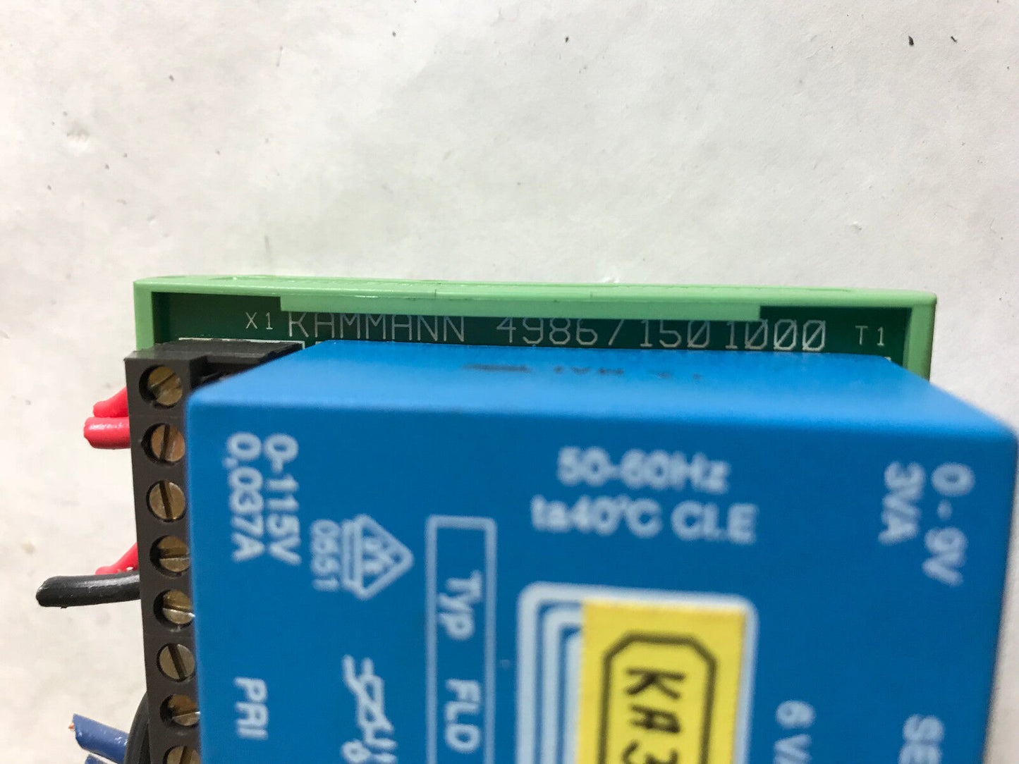 Kammann 498671501000 Contact Block 49867 150 1000,Fld 6/9,Ab