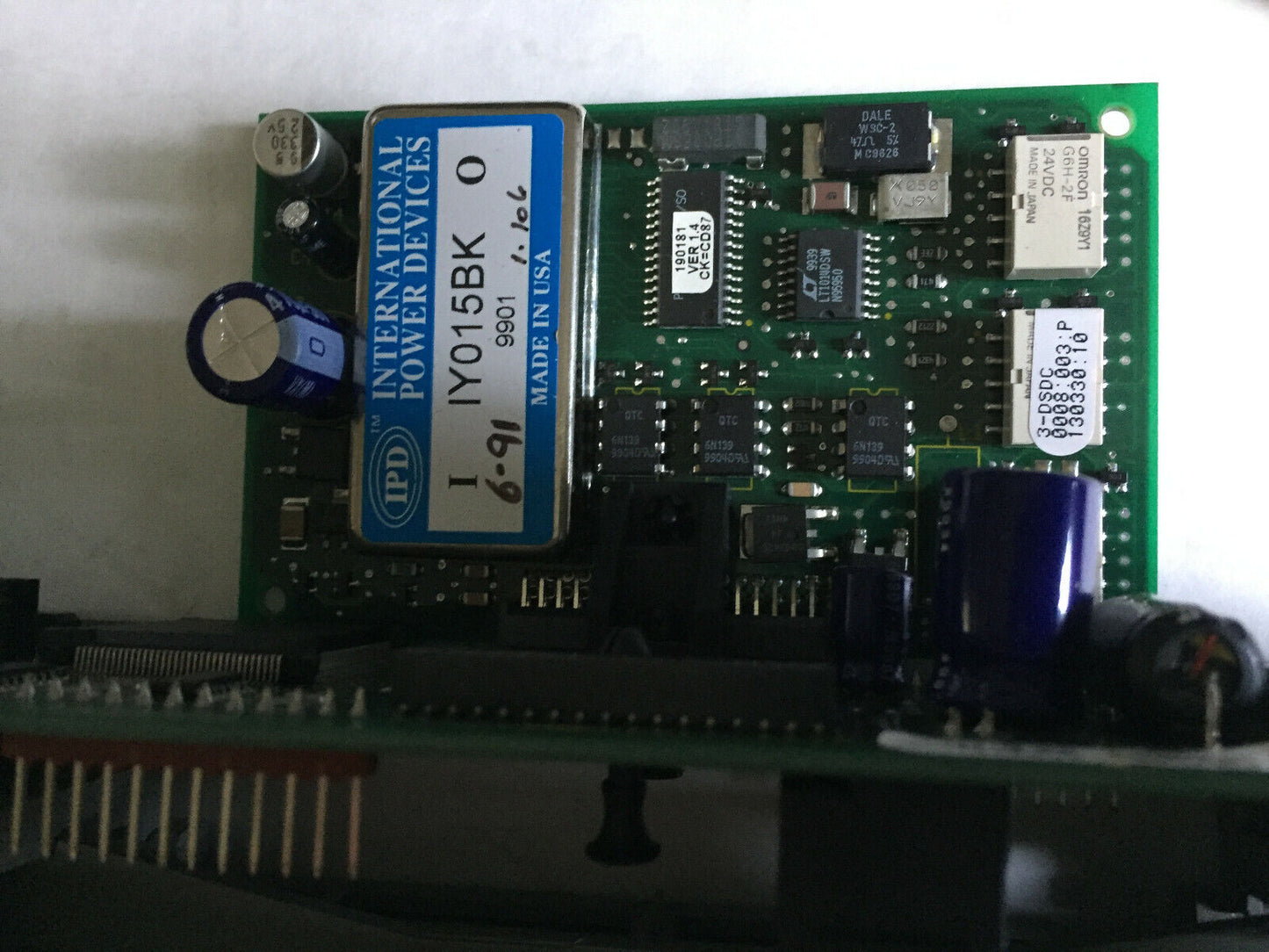 Edwards 140329,3-Dsdc,376695,0008 003 P,Iy015bk,Dual Driver Controller Module,Sl