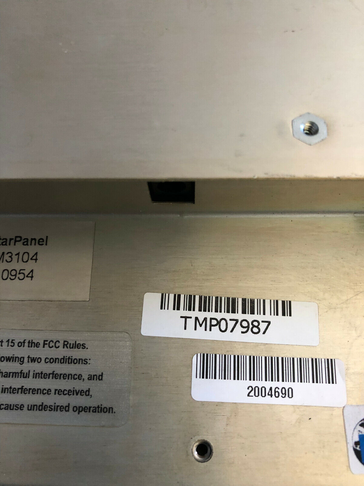 Star Panel M3104,Starpanel Technologies M3104 Touch Screen,So