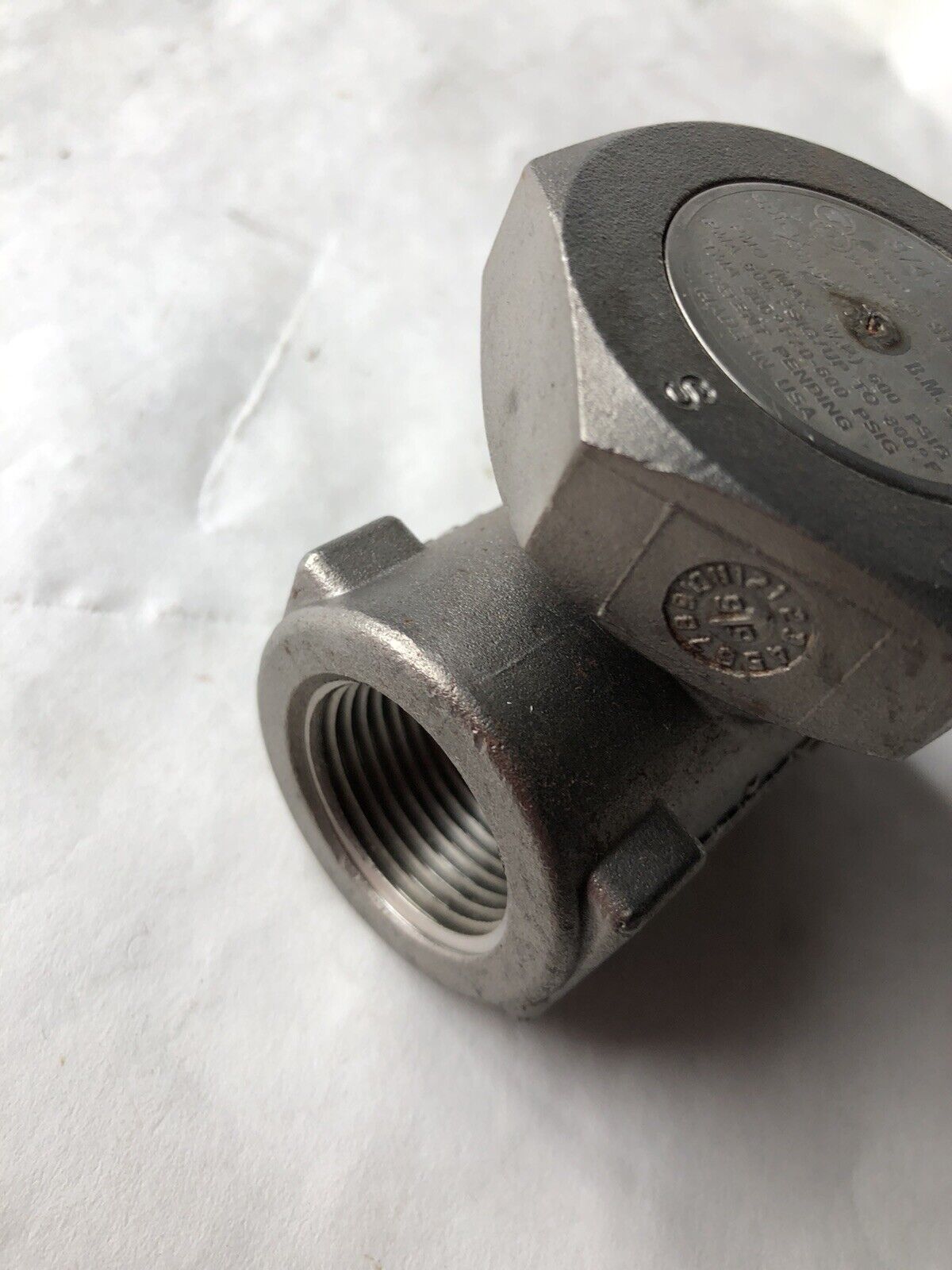 New Spirax Sarco Td52l Steam Trap,3/4" Td52l,B.M. 59314C Thermo-Dynamic,Hj,Ao